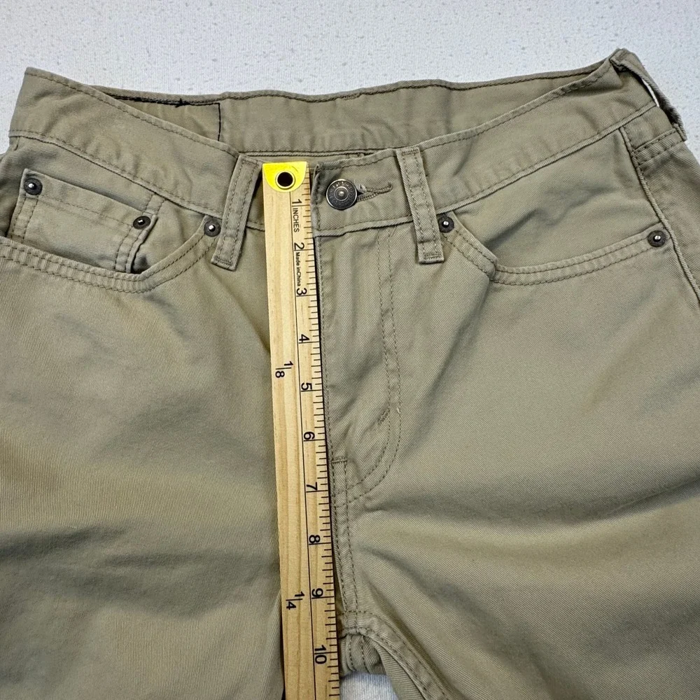 Levi's 511 Slim Fit‎ Pants Mens 29x32 Khaki Tan Twill Chino